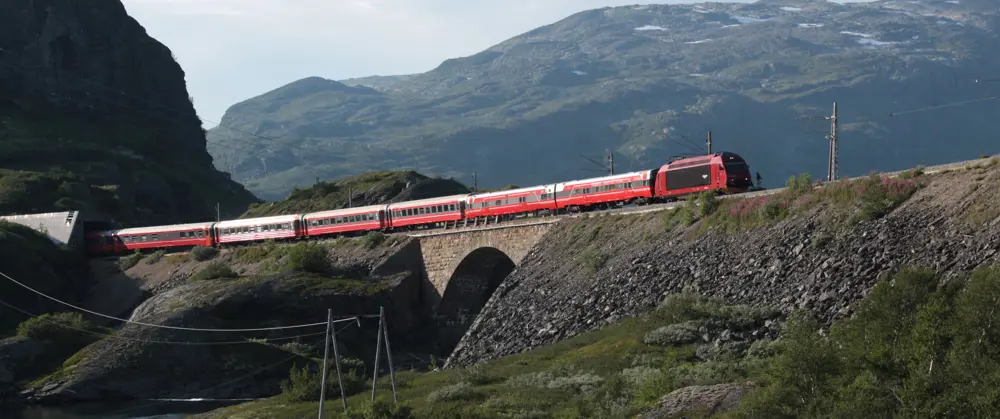 Sykkeltur langs Rallarvegen.
Bilder til fri bruk mot kreditering av fotograf.