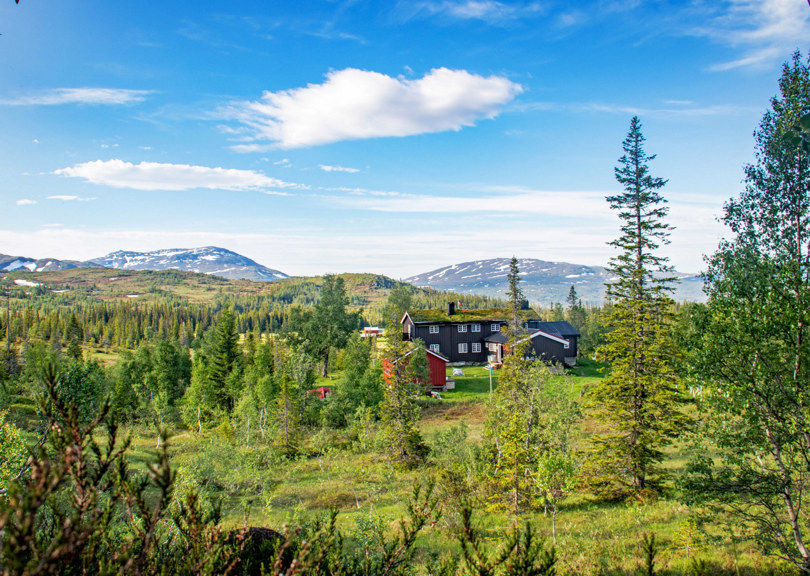 Varelevering til Schulzhytta før åpning av sommersesongen 2021.