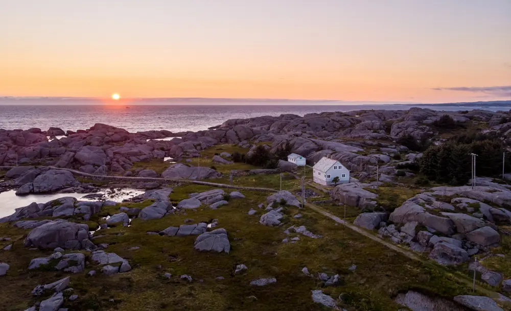 Eigerøy fyr og fyrvokterbolig, ny DNT-hytte fra høsten 2021.