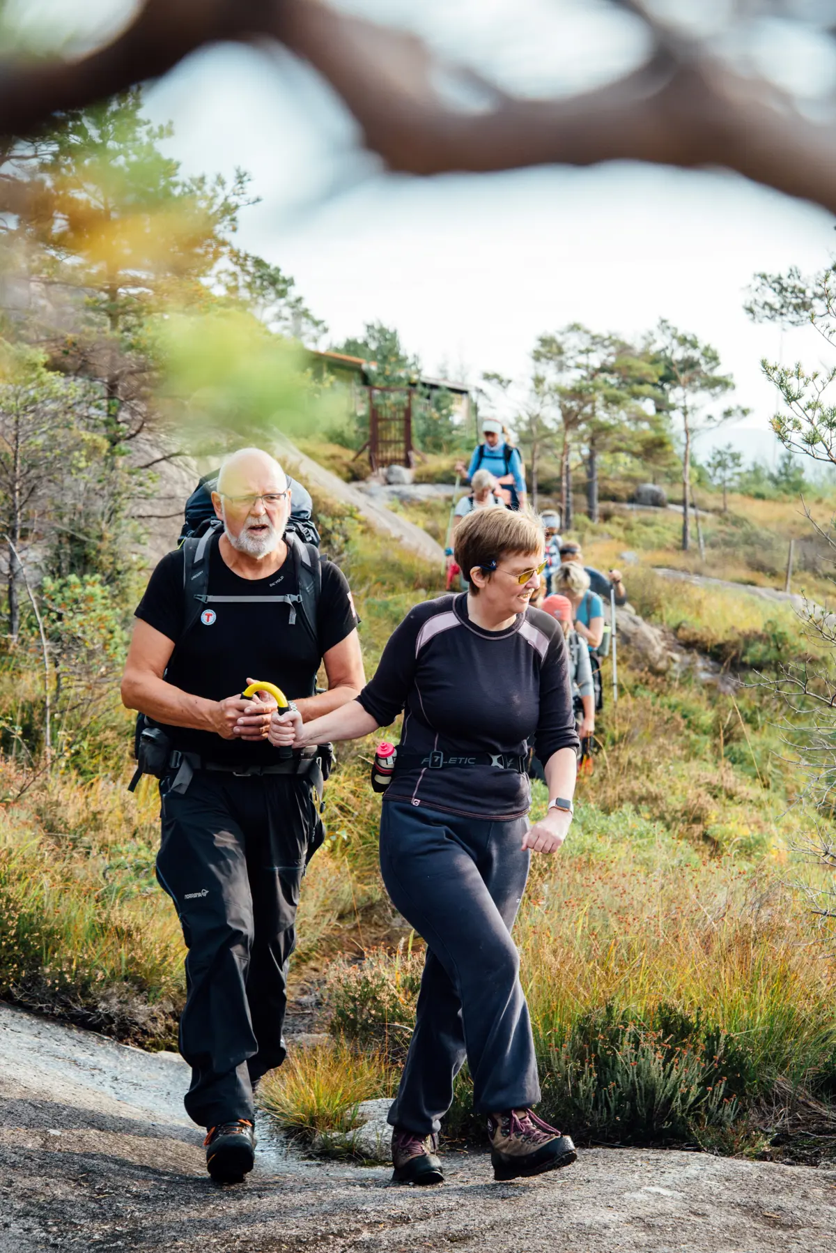 Klart det går på tur til Bakken gard, september 2020.