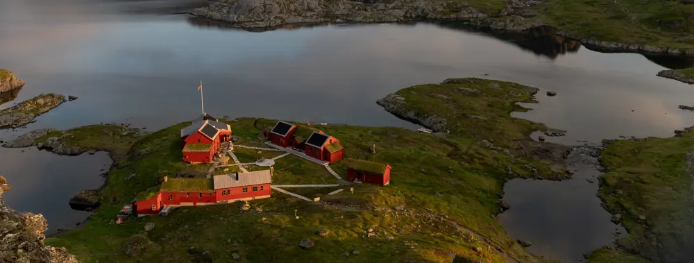 Stranddalen turisthytte sommeren 2022.