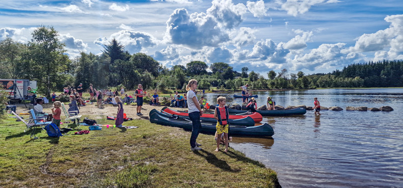 Bilder fra Kom deg ut-dagen på Jæren, ved Melsvatnet høst 2022. Jæren turlag.