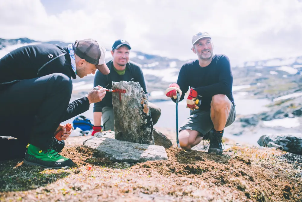 Andre uken av minutt for minutt gikk fem dager gjennom Jotunheimen. Bildet er fra første etappe fra Bøvertun til Sognefjellshytta.
