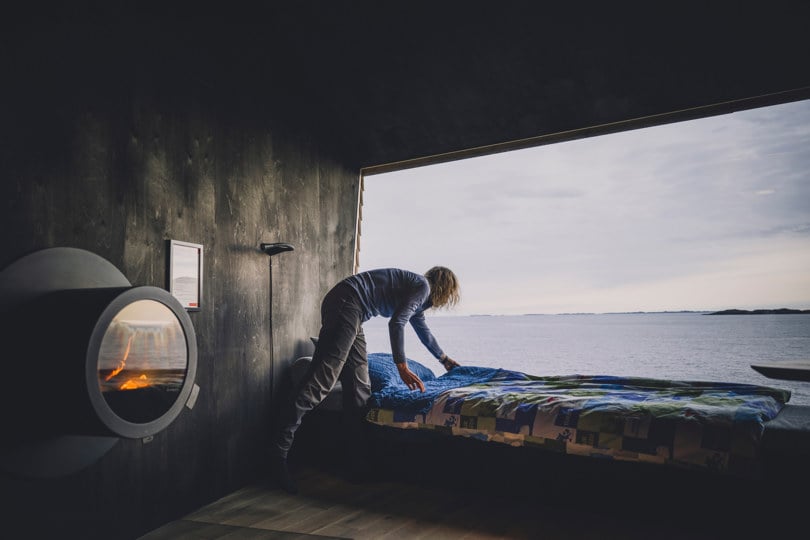 Lakenpose i silke er lett å bære med seg, og godt å sove i.