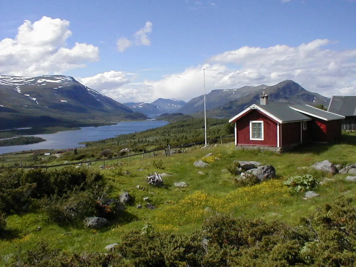 Støl ved Jaslangen i Vestre Slidre