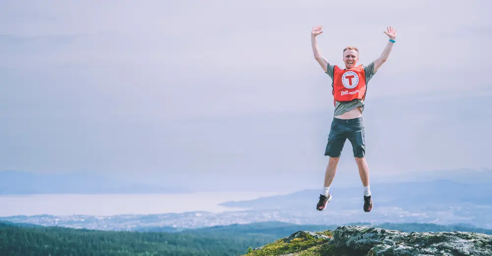 Topp 7 i Bymarka utenfor Trondheim. 