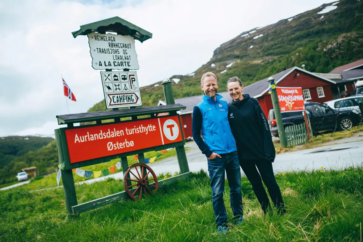 Bilder fra sommeråpning 2017. Aurlandsdalen Turisthytte. 