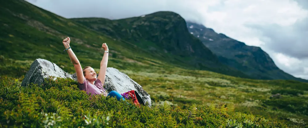 Mari Stephansen på Vinjerock. 