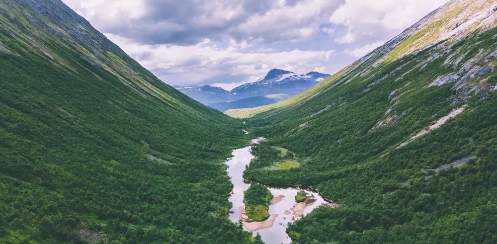 Andre etappe av trekanten i Trollheimen mellom Jøldalshytta og Trollheimshytta. 