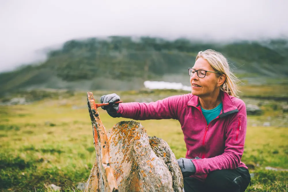 Siste uken av NRKs sommersending i 2018 gikk gjennom Indre Troms via både Sverige og Finland. Her på vei mot Gappohytta.