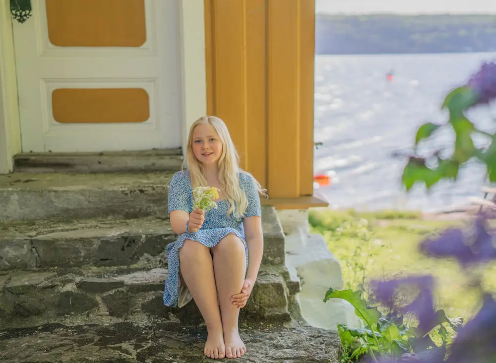 Sommerferieidyll på Bekkensten
