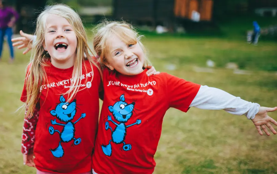Barnas turlag med familicamp på Sota sæter i Juli 2015. 