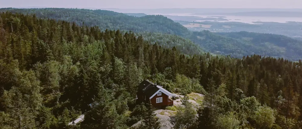 Hovdehytta i Vestmarka