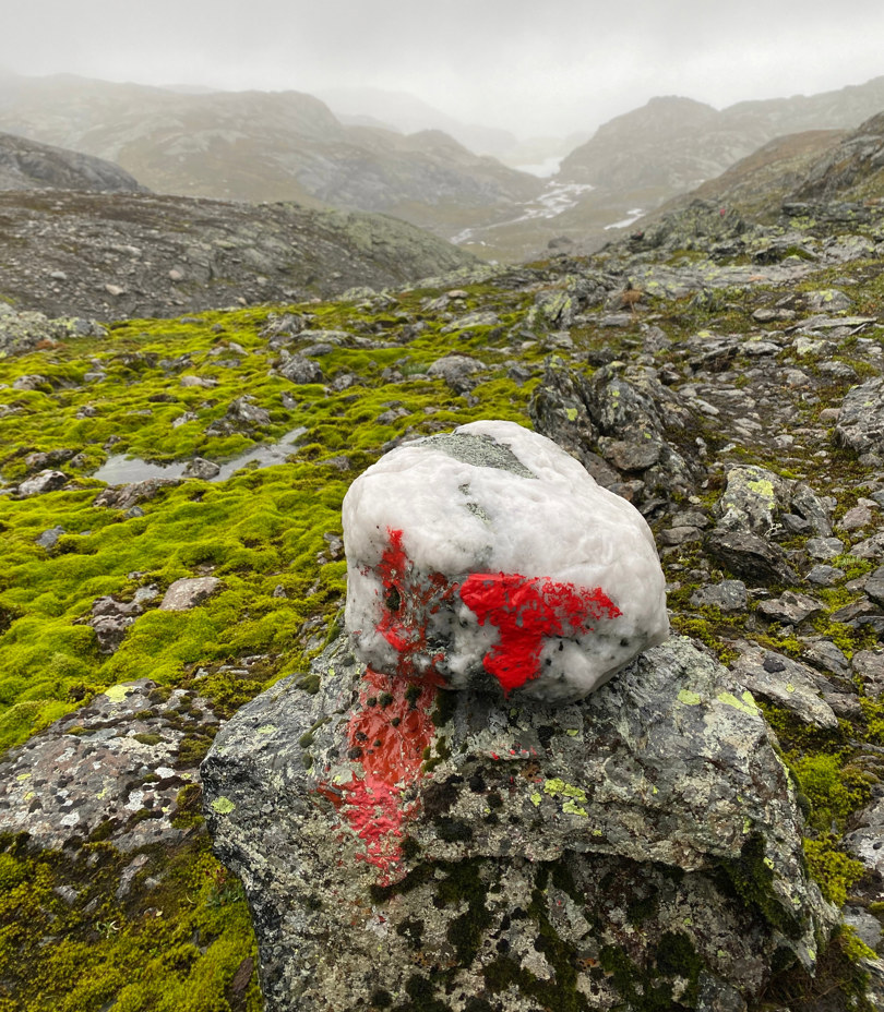 På tur fra Haukeliseter til Kvanndalen og Holmavann, første helgen i september 2023.