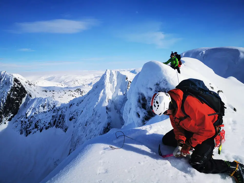 Kurs i Skialpinisme i Rosendalsalpene mars 2022