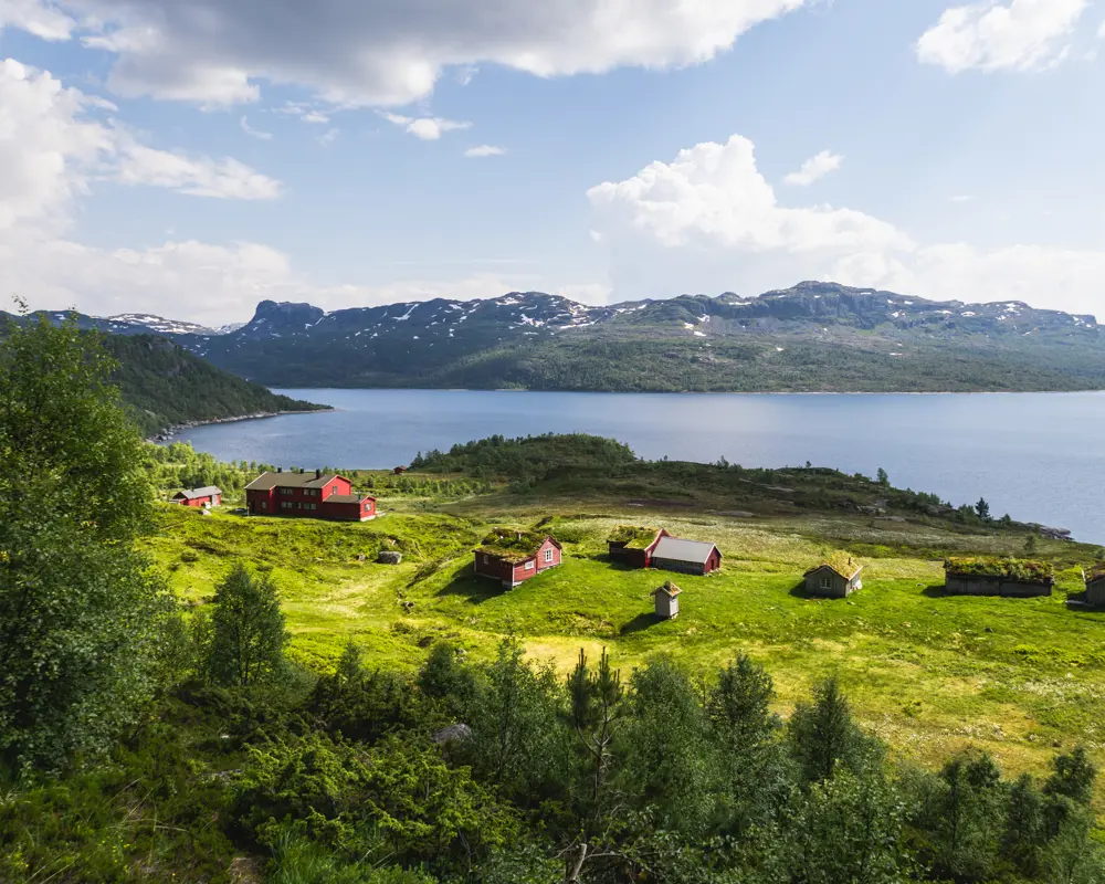 Landskapsbilder fra Sandsa