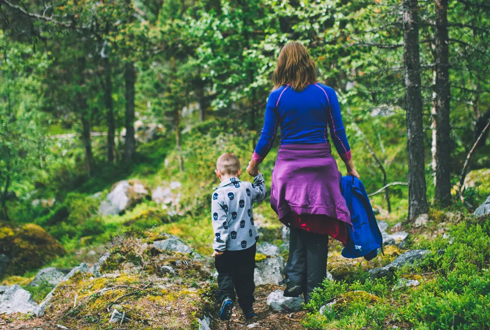 Barnas turlag med familicamp på Sota sæter i Juli 2015. 