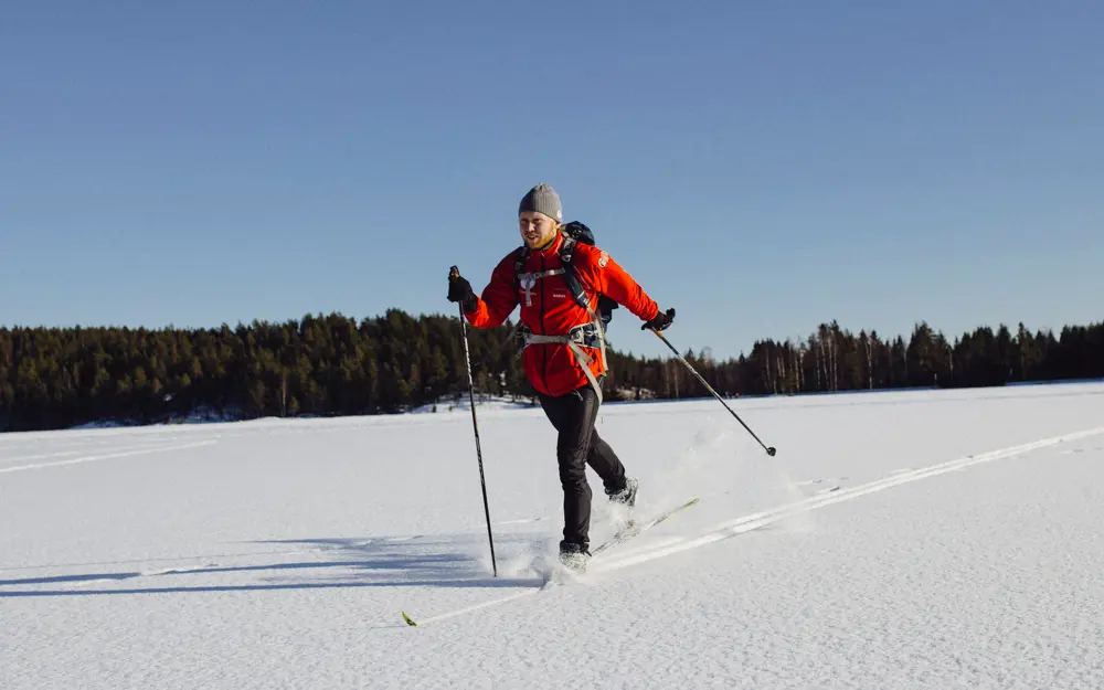 Bærumarka i februar 2016. 