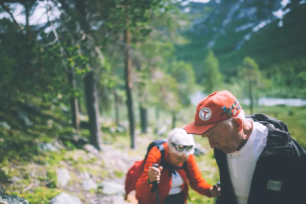 Barnas turlag med familicamp på Sota sæter i Juli 2015. 