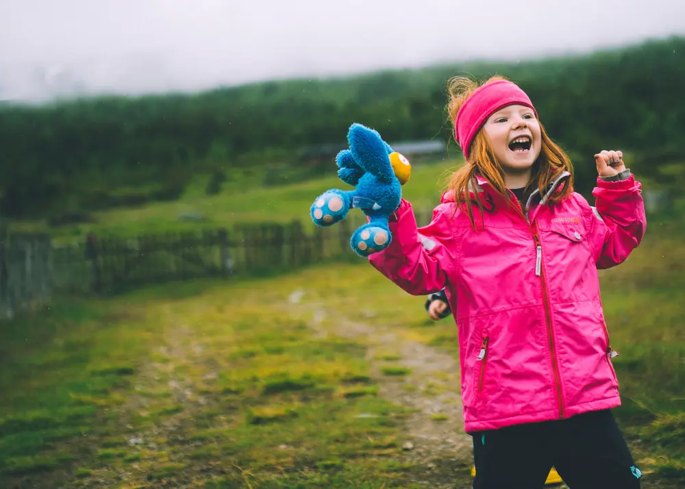 Barnas turlag med familicamp på Sota sæter i Juli 2015. 