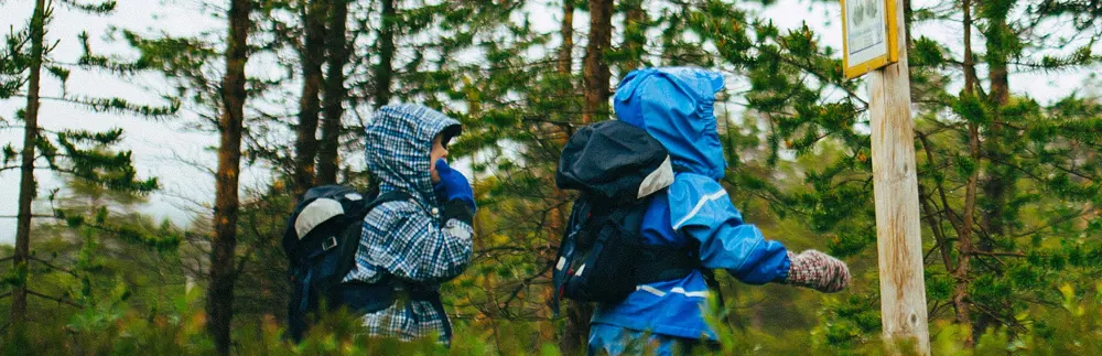 Barnas turlag med familicamp på Sota sæter i Juli 2015. 