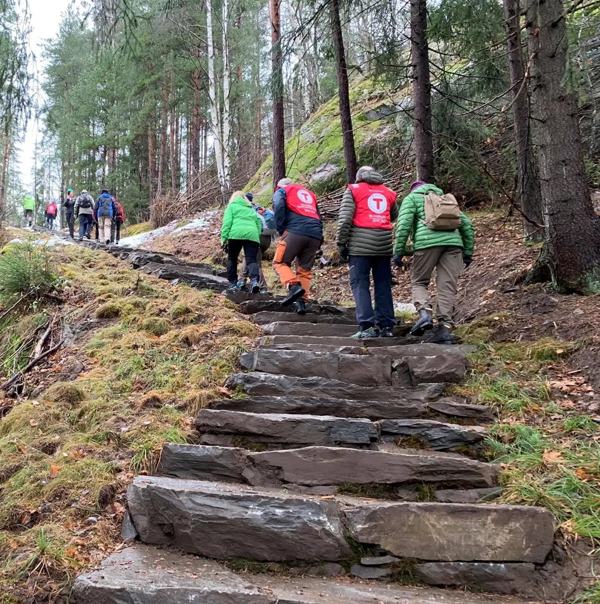 Tur på ny sherpasti i Ås Kommune, oktober 2019.