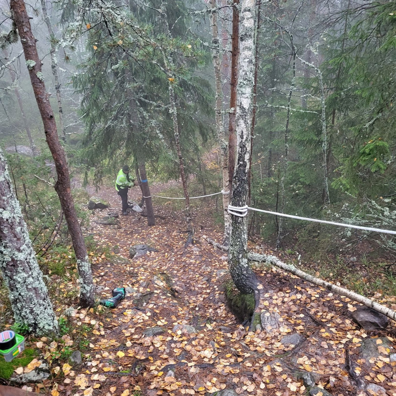 Barbrokollen, tau
