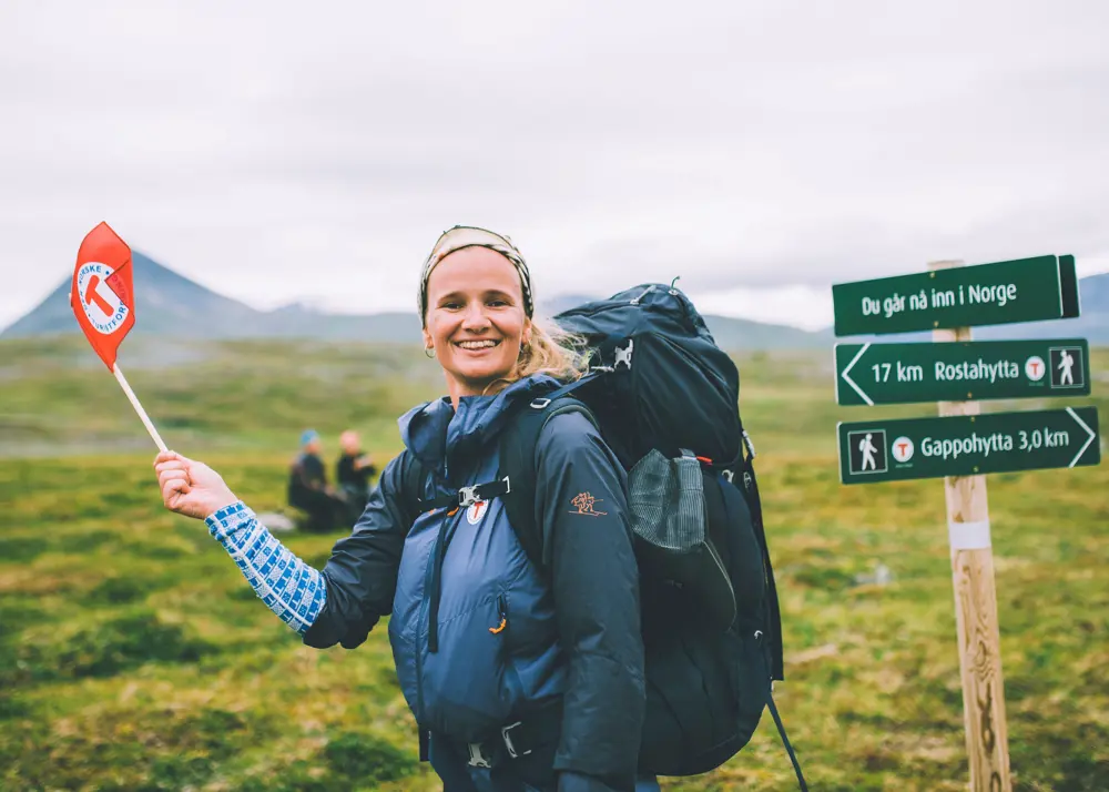 Siste uken av NRKs sommersending i 2018 gikk gjennom Indre Troms via både Sverige og Finland. Her på vei mot Gappohytta.