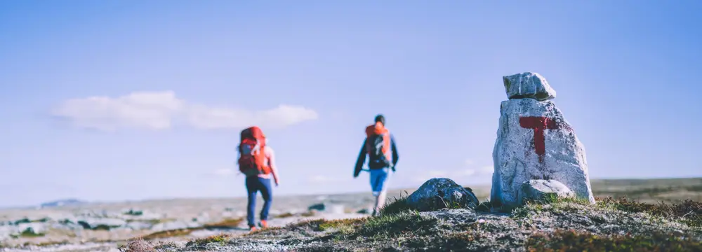 Hardangervidda. Sandhaug og Rauhelleren. 