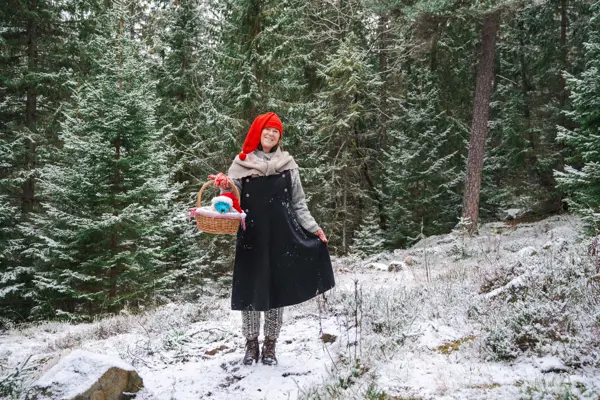 Julestemning på Uglebu på Sæteren Gård