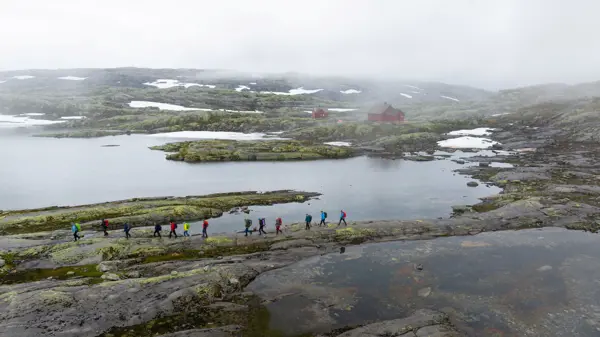 Fellestur til Skavlabu med Nordhordland Turlag, 5.–6. juli 2024.
