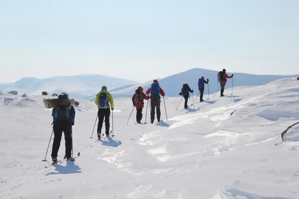 Tur på Saltfjellet til Lønsstua og Addjektind