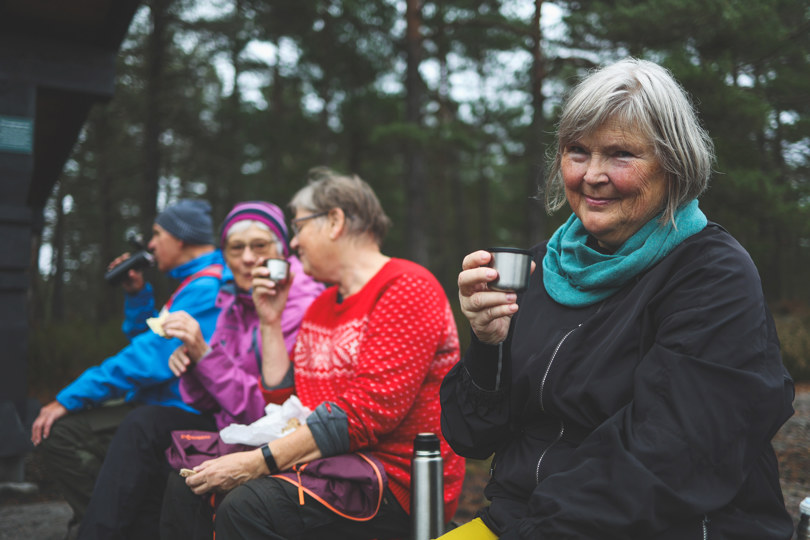 Seniortur rundt Storemyrvannet