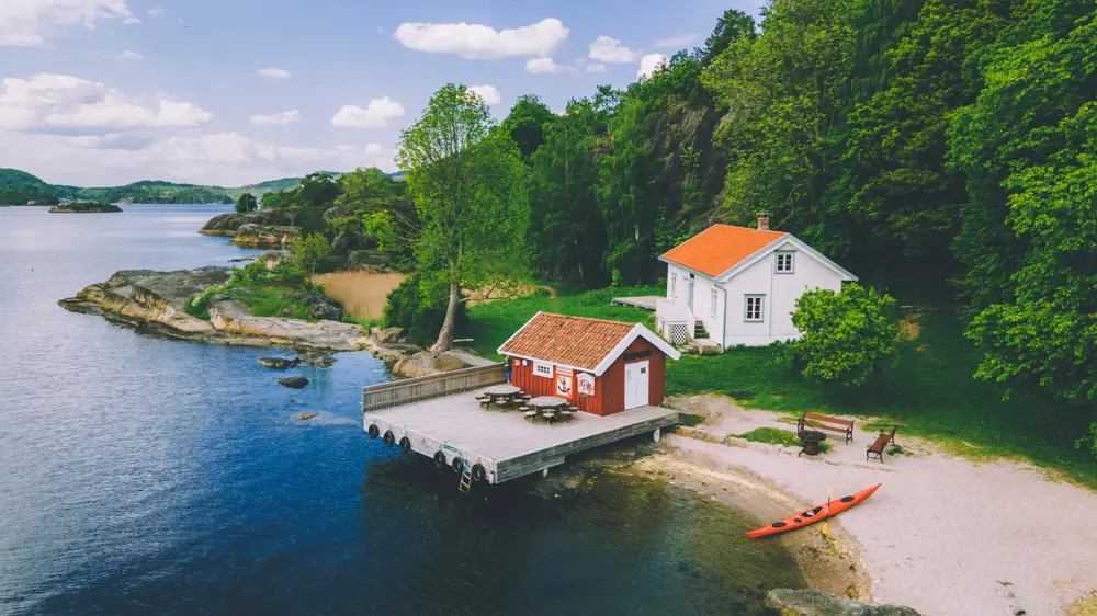 Oversiktsbilde av Sildevika