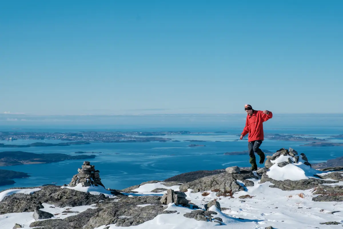 Bilder fra STFs eiendom i Moslifjell-området. Se filnavn for mer info. Moslivarden, Moslifjellet med utsikt mot Stavanger.