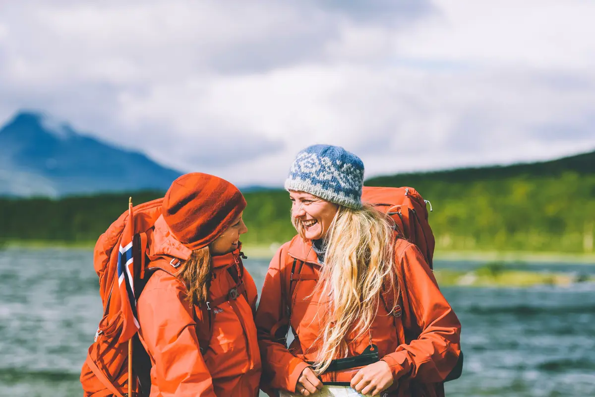 Siste uken av NRKs sommersending i 2018 gikk gjennom Indre Troms og bildet er tatt like ved grensen mot Sverige og Finland. 