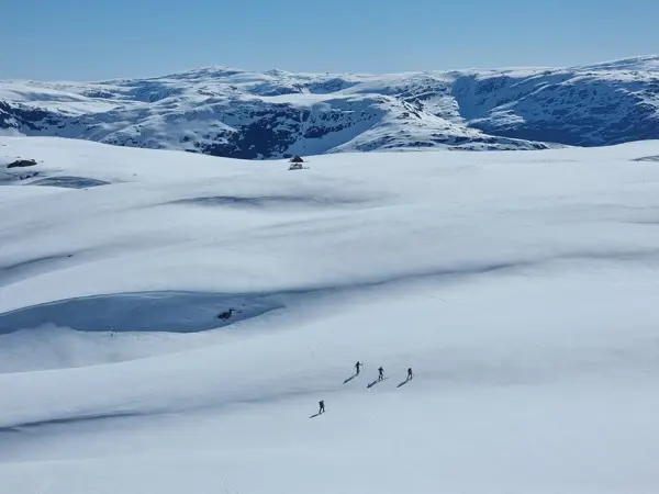 Vårskitur til Skavlabu, april 2024.