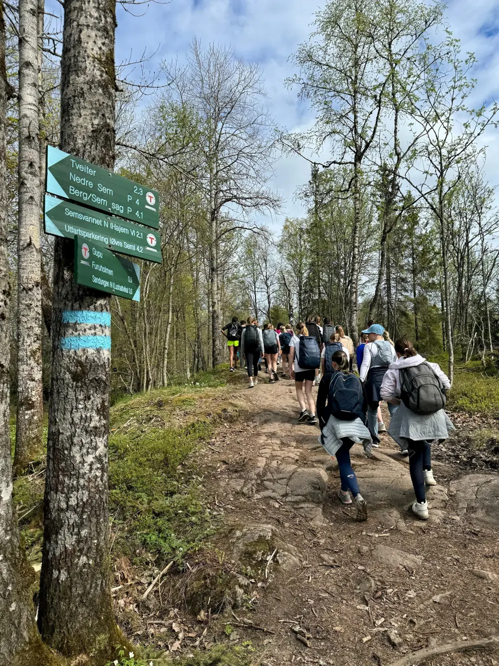 Fra opptur i Asker og Bærum 8. mai 2024