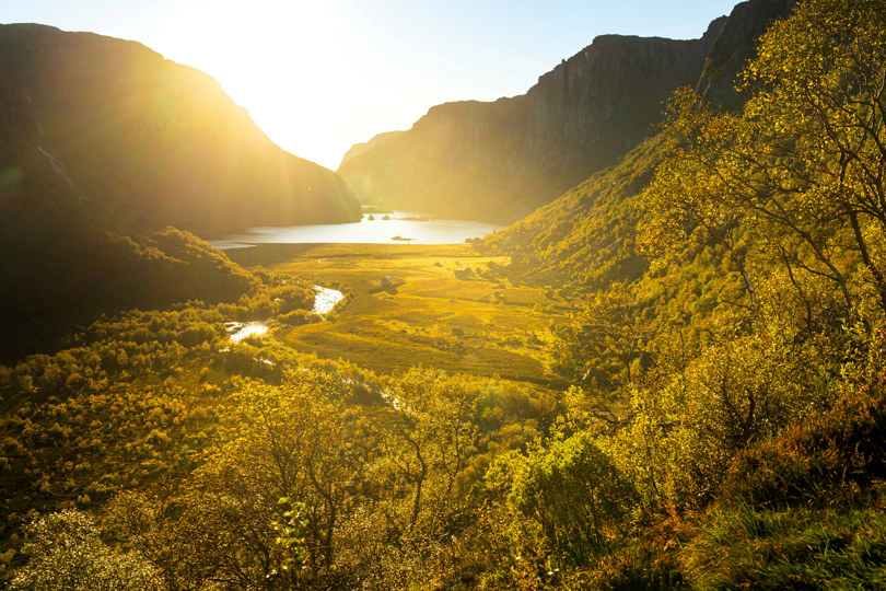 Bilder fra omveien til Viglesdalen, på sørsiden og nordsiden av turiststien. Se hvert enkelt filnavn på hvor bildene er tatt.