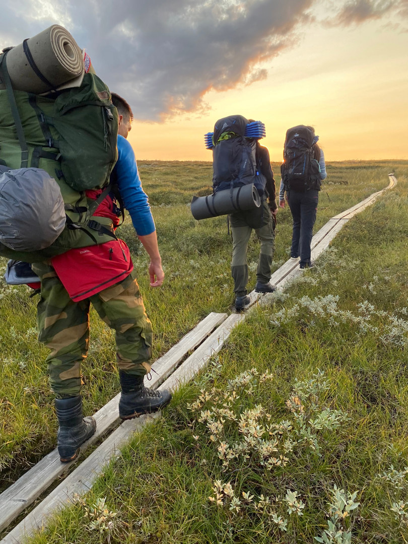 På tur fra Nedalshytta mot Storsylen