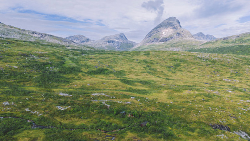 default Bilder tatt ved Lurfjellhytta på Saltfjellet