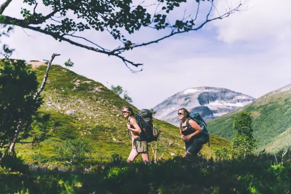 Andre etappe av trekanten i Trollheimen mellom Jøldalshytta og Trollheimshytta. 