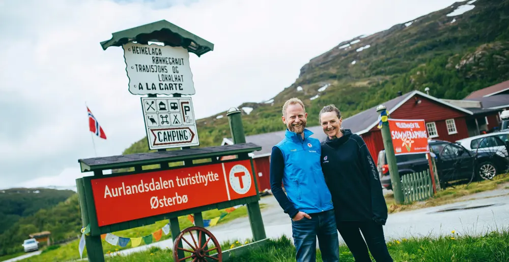 Bilder fra sommeråpning 2017. Aurlandsdalen Turisthytte.