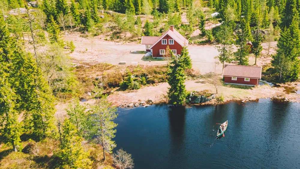 Flekkerhytta. Telemark.