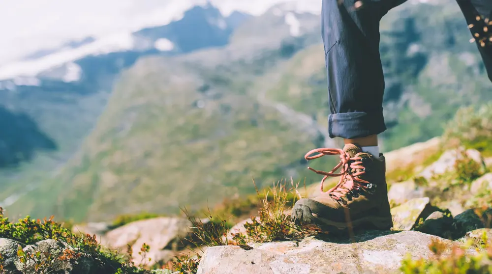 Andre uken av minutt for minutt gikk fem dager gjennom Jotunheimen. Bildet er fra turen fra Skogadalsbøen og ned mot Fleskedalen.
