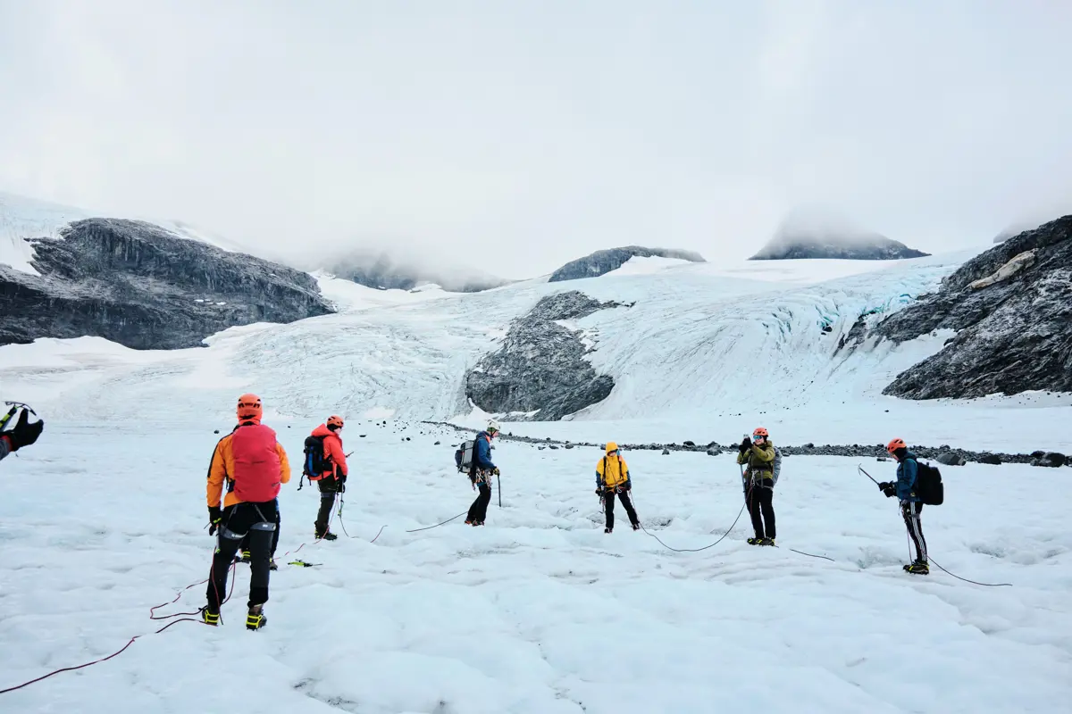 Basecamp på Leirvassbu i Jotunheimen, sommer 2024.