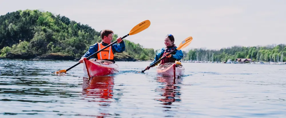 Padling rundt Oslofjorden, fra Sørenga