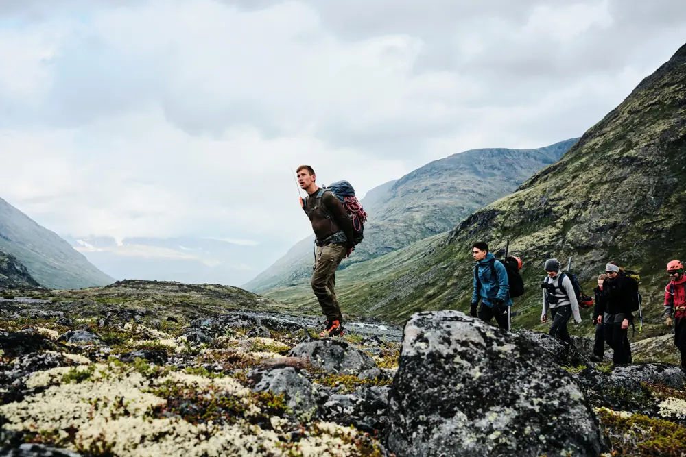 Basecamp på Leirvassbu i Jotunheimen, sommer 2024.