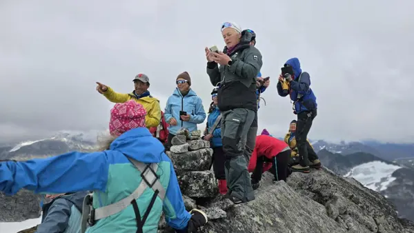Jotunheimtur 28-21 august 2025.
Storebjørn, Veslebjørn og Stetinden.