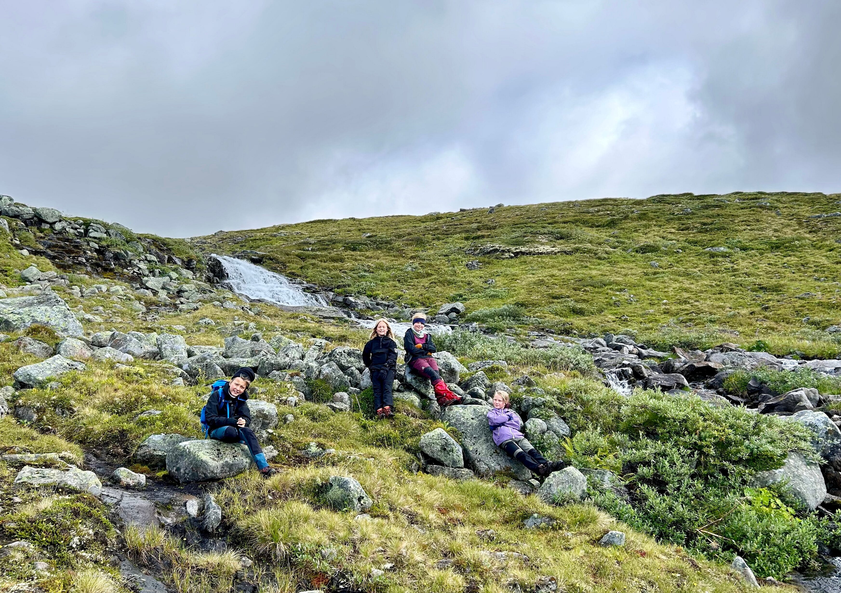 barn i fjellet